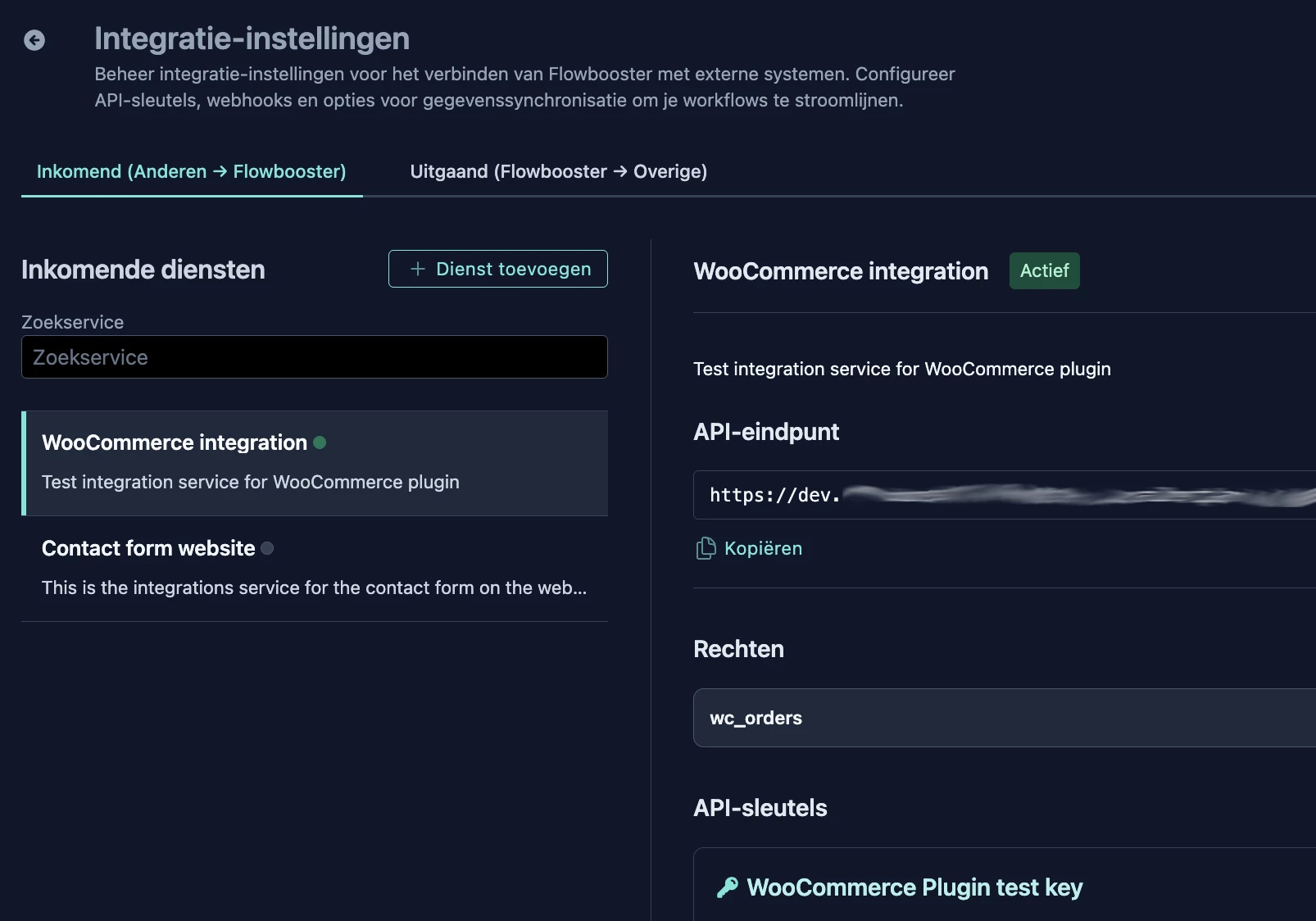 Alles in verbinding
